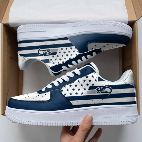 Tubopro Seattle Seahawks NFL Air Low-Top Sneakers Shoes For Men And Women