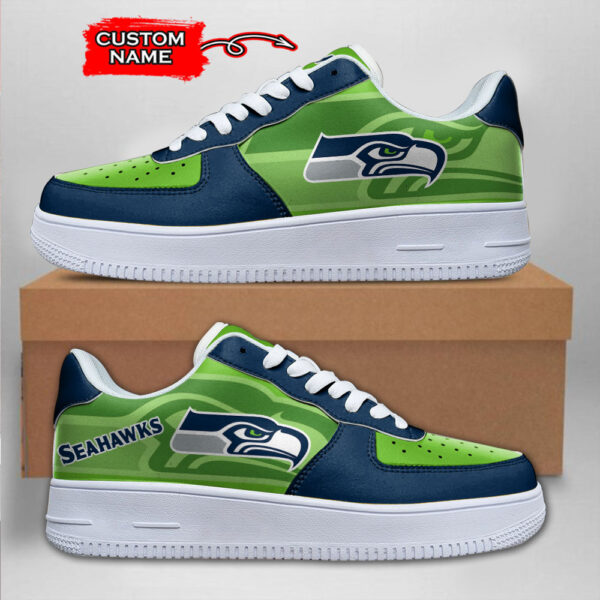 Tubopro Seattle Seahawks NFL Air Low-Top Sneakers Shoes For Men And Women