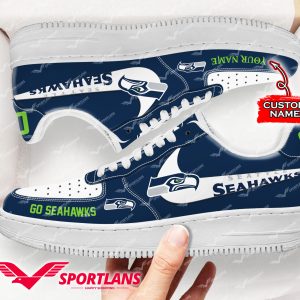 Tubopro Seattle Seahawks NFL Air Low-Top Sneakers Shoes For Men And Women