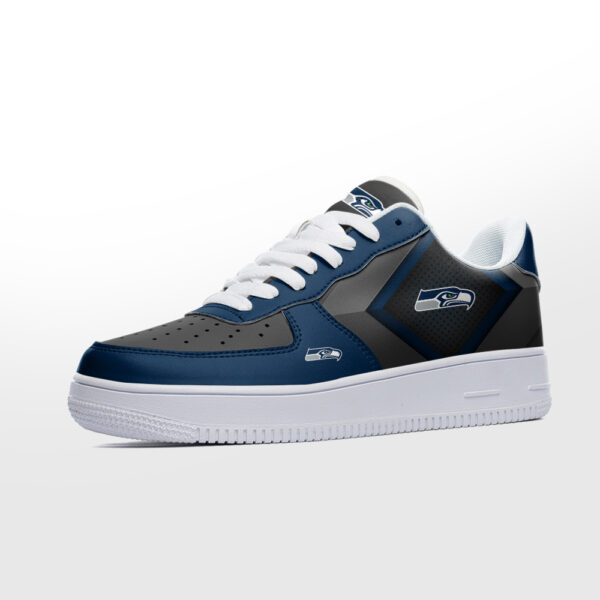 Tubopro Seattle Seahawks NFL Air Low-Top Sneakers Shoes For Men And Women - Image 2