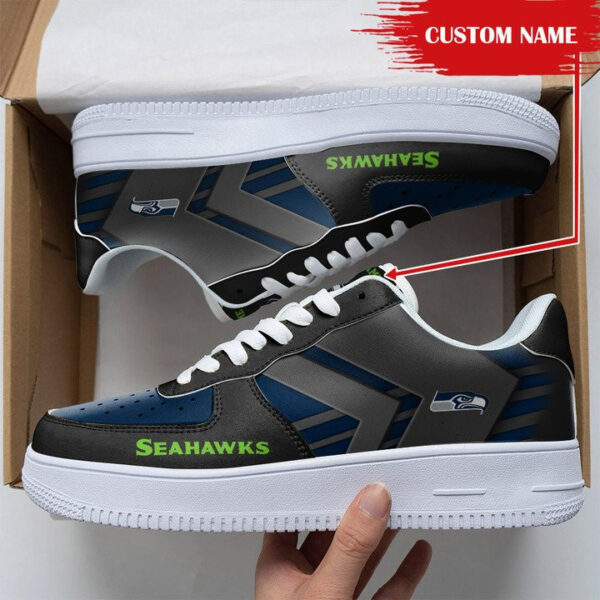 Tubopro Seattle Seahawks NFL Air Low-Top Sneakers Shoes For Men And Women