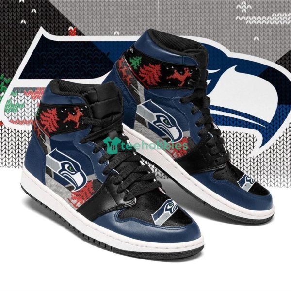 Tubopro Seattle Seahawks NFL AJ1 High Sneakers Shoes For Men And Women