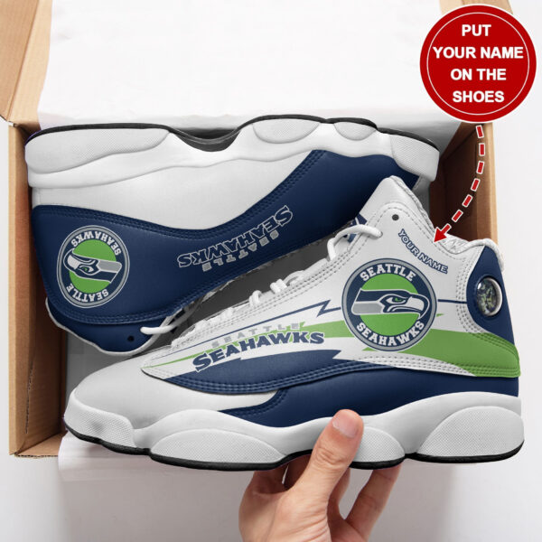Tubopro Seattle Seahawks NFL AJ13 Sneakers Shoes For Men And Women