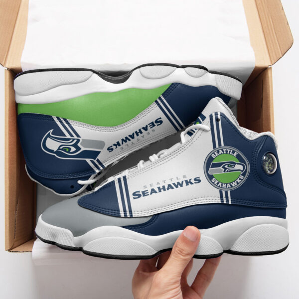 Tubopro Seattle Seahawks NFL AJ13 Sneakers Shoes For Men And Women