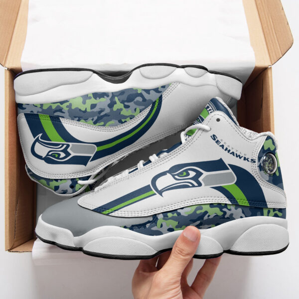 Tubopro Seattle Seahawks NFL AJ13 Sneakers Shoes For Men And Women