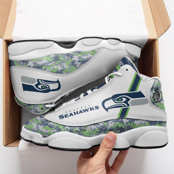 Tubopro Seattle Seahawks NFL AJ13 Sneakers Shoes For Men And Women