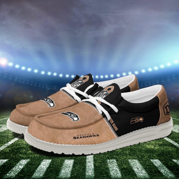 Tubopro Seattle Seahawks Personalized Hey Dude Shoes For Men And Women - Image 3