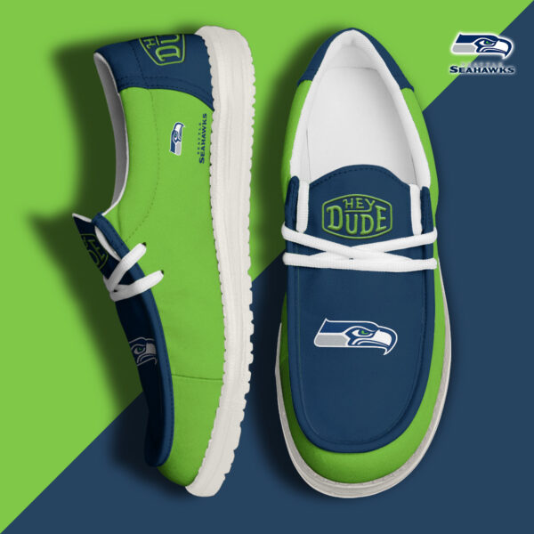Tubopro Seattle Seahawks Personalized Hey Dude Shoes For Men And Women