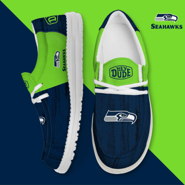 Tubopro Seattle Seahawks Personalized Hey Dude Shoes For Men And Women