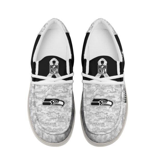 Tubopro Seattle Seahawks Personalized Hey Dude Shoes For Men And Women - Image 4
