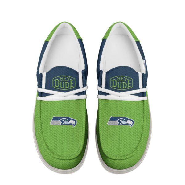 Tubopro Seattle Seahawks Personalized Hey Dude Shoes For Men And Women - Image 4