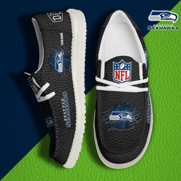 Tubopro Seattle Seahawks Personalized Hey Dude Shoes For Men And Women