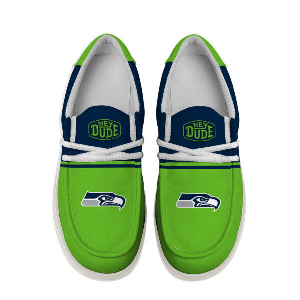 Tubopro Seattle Seahawks Personalized Hey Dude Shoes For Men And Women - Image 4