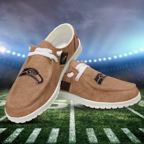 Tubopro Seattle Seahawks Personalized Hey Dude Shoes For Men And Women