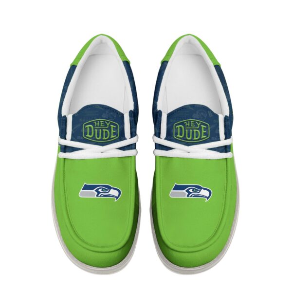 Tubopro Seattle Seahawks Personalized Hey Dude Shoes For Men And Women - Image 4