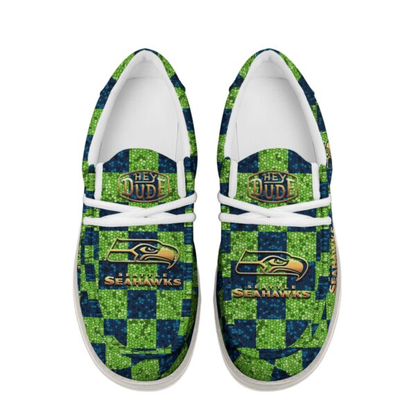 Tubopro Seattle Seahawks Personalized Hey Dude Shoes For Men And Women - Image 4
