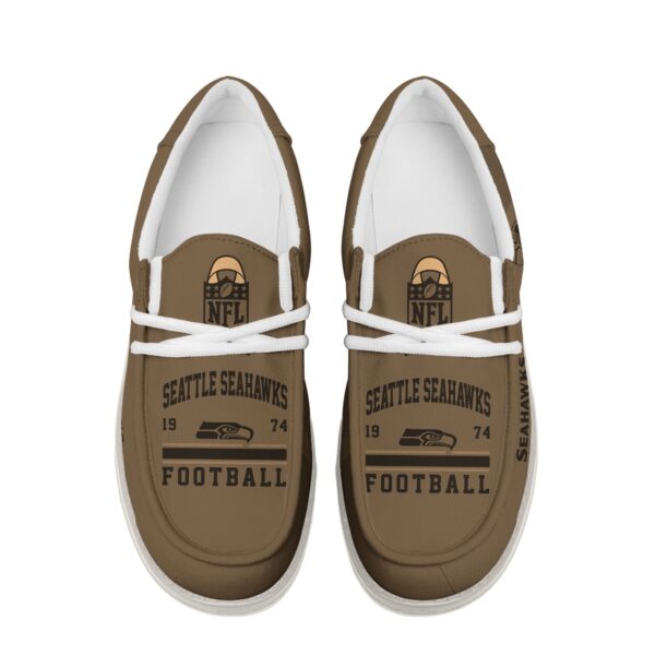 Tubopro Seattle Seahawks Personalized Hey Dude Shoes For Men And Women - Image 4