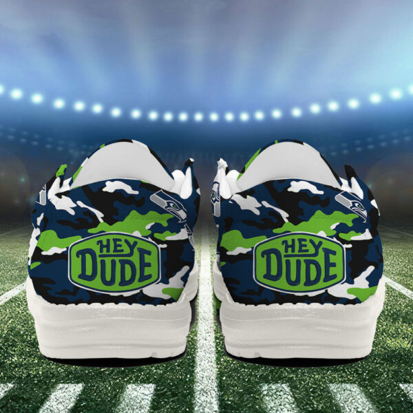 Tubopro Seattle Seahawks Personalized Hey Dude Shoes For Men And Women - Image 4