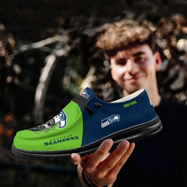Tubopro Seattle Seahawks Personalized Hey Dude Shoes For Men And Women - Image 6