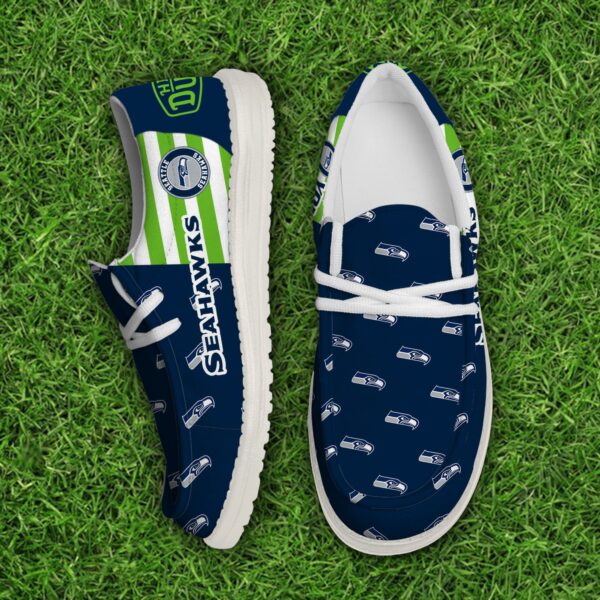 Tubopro Seattle Seahawks Personalized Hey Dude Shoes For Men And Women - Image 5