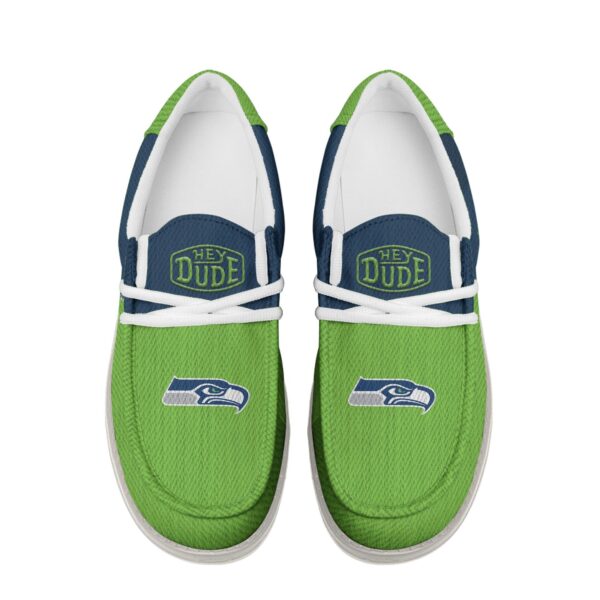 Tubopro Seattle Seahawks Personalized Hey Dude Shoes For Men And Women - Image 4