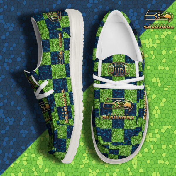 Tubopro Seattle Seahawks Personalized Hey Dude Shoes For Men And Women