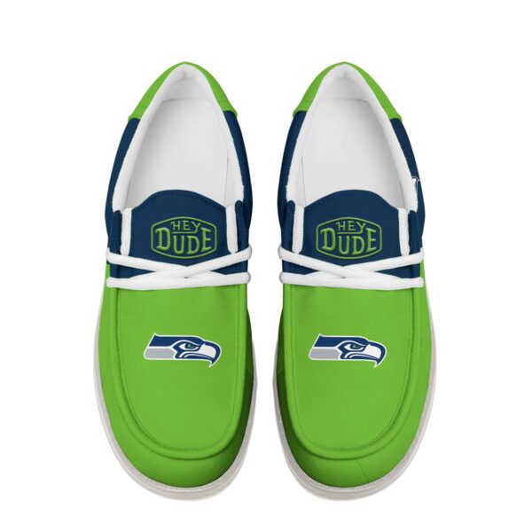 Tubopro Seattle Seahawks Personalized Hey Dude Shoes For Men And Women - Image 4