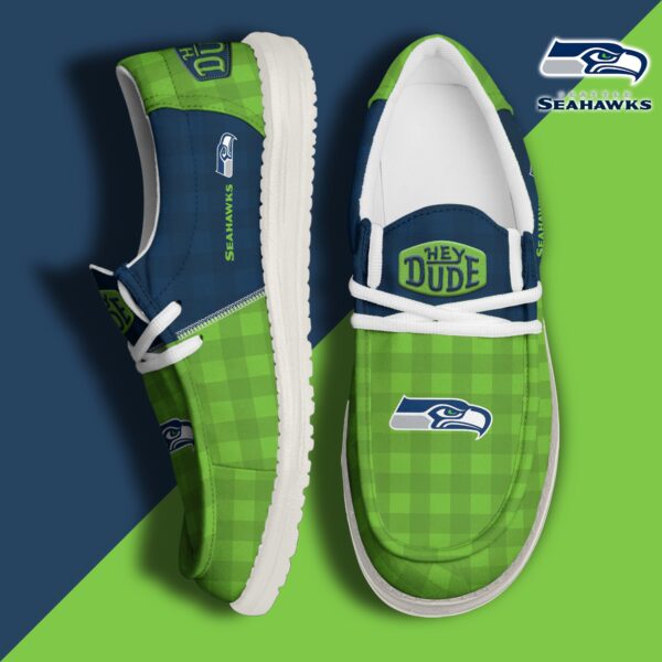 Tubopro Seattle Seahawks Personalized Hey Dude Shoes For Men And Women