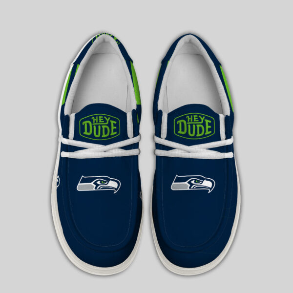 Tubopro Seattle Seahawks Personalized Hey Dude Shoes For Men And Women - Image 4