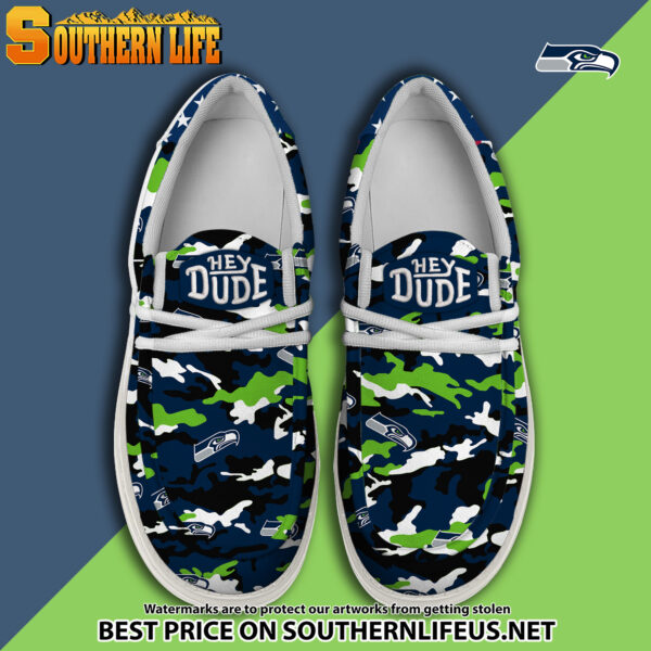 Tubopro Seattle Seahawks Personalized Hey Dude Shoes For Men And Women