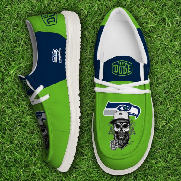 Tubopro Seattle Seahawks Personalized Hey Dude Shoes For Men And Women