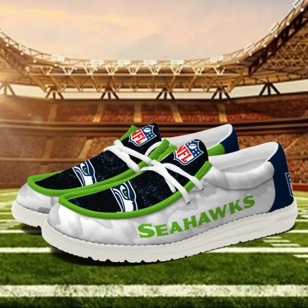 Tubopro Seattle Seahawks Personalized Hey Dude Shoes For Men And Women