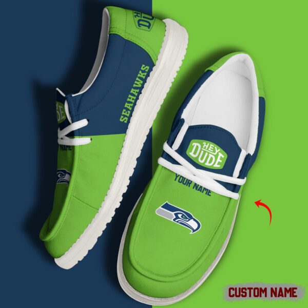 Tubopro Seattle Seahawks Personalized Hey Dude Shoes For Men And Women
