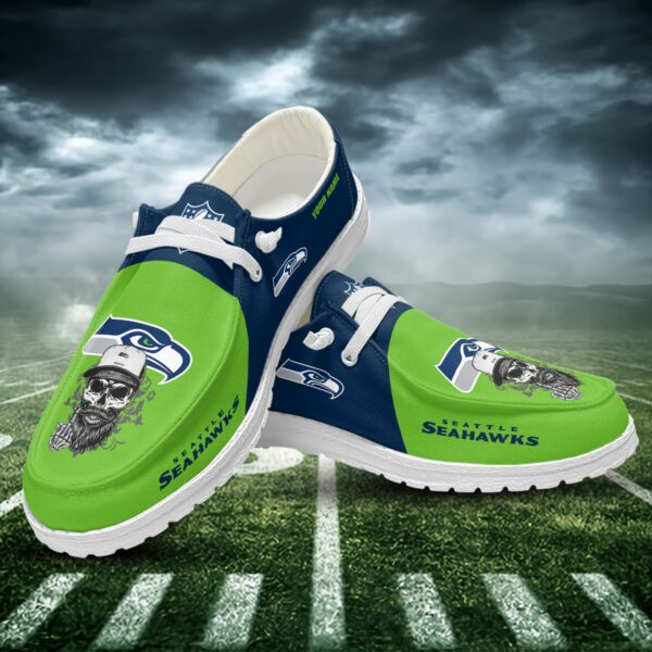 Tubopro Seattle Seahawks Personalized Hey Dude Shoes For Men And Women