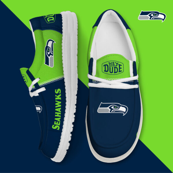 Tubopro Seattle Seahawks Personalized Hey Dude Shoes For Men And Women