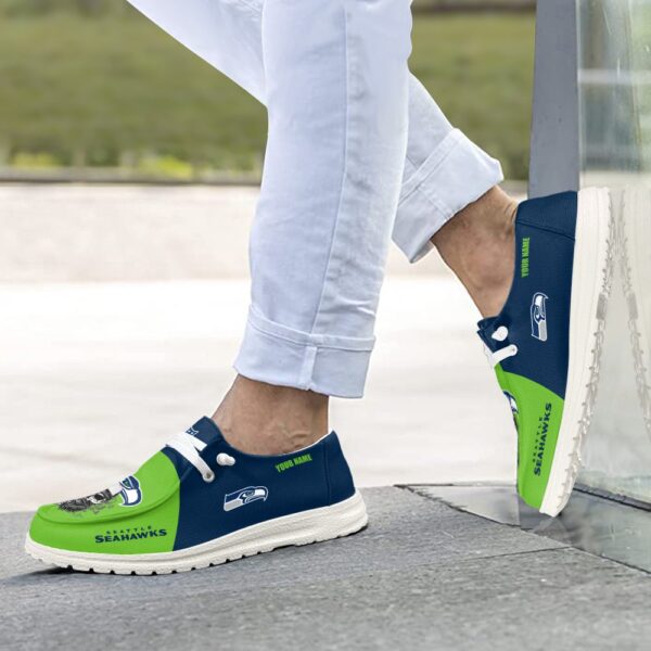 Tubopro Seattle Seahawks Personalized Hey Dude Shoes For Men And Women - Image 7