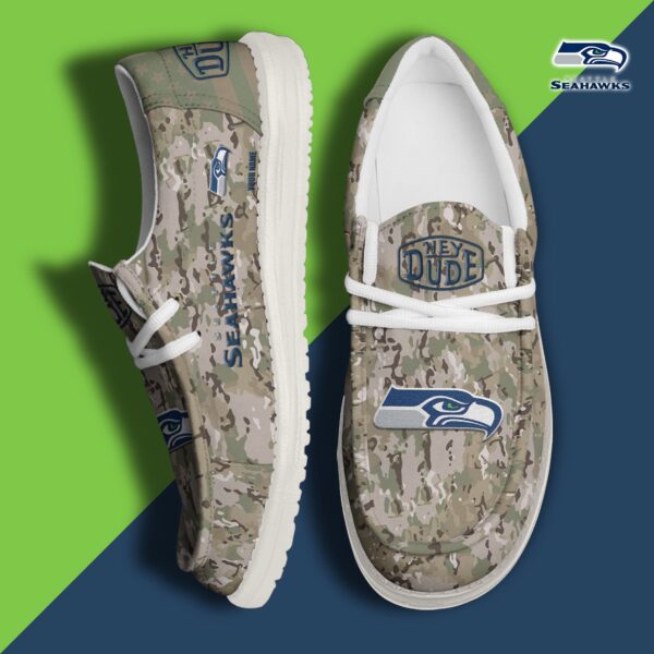 Tubopro Seattle Seahawks Personalized Hey Dude Shoes For Men And Women