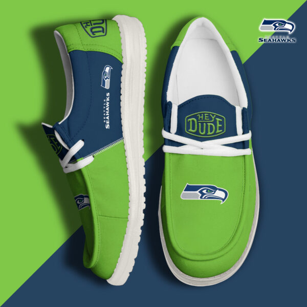 Tubopro Seattle Seahawks Personalized Hey Dude Shoes For Men And Women