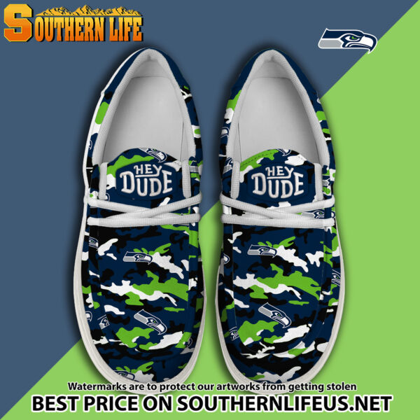 Tubopro Seattle Seahawks Personalized Hey Dude Shoes For Men And Women