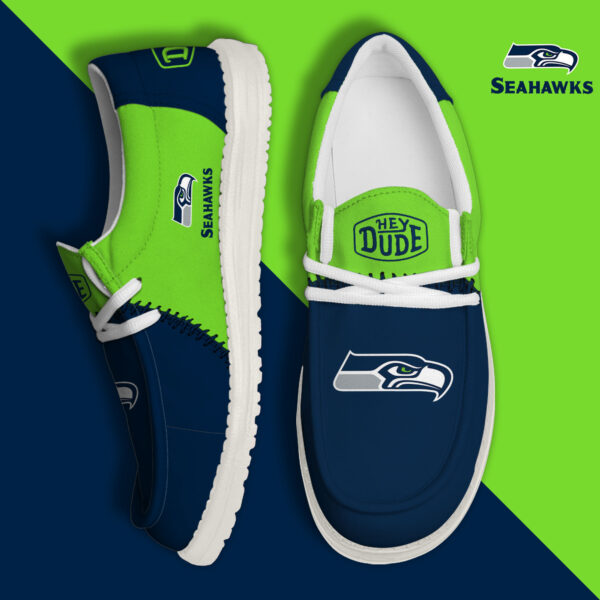 Tubopro Seattle Seahawks Personalized Hey Dude Shoes For Men And Women