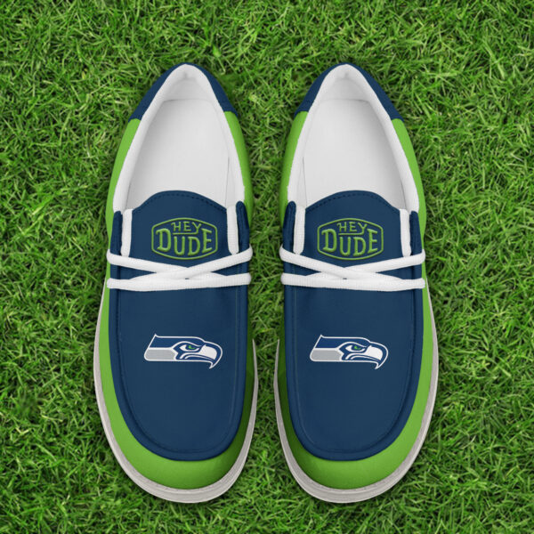 Tubopro Seattle Seahawks Personalized Hey Dude Shoes For Men And Women - Image 4