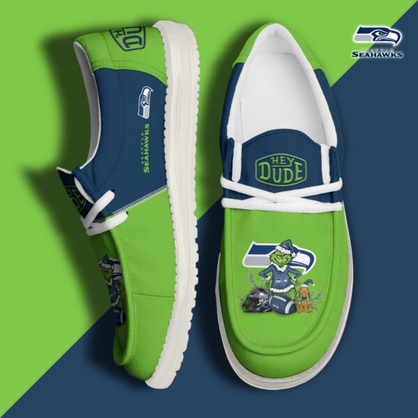 Tubopro Seattle Seahawks Personalized Hey Dude Shoes For Men And Women