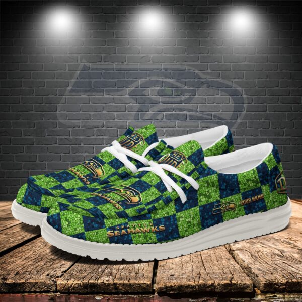 Tubopro Seattle Seahawks Personalized Hey Dude Shoes For Men And Women - Image 3