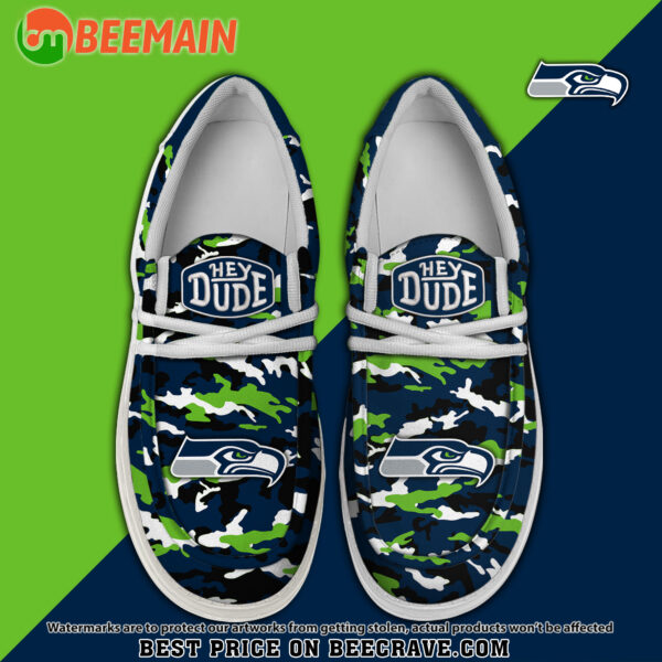 Tubopro Seattle Seahawks Personalized Hey Dude Shoes For Men And Women