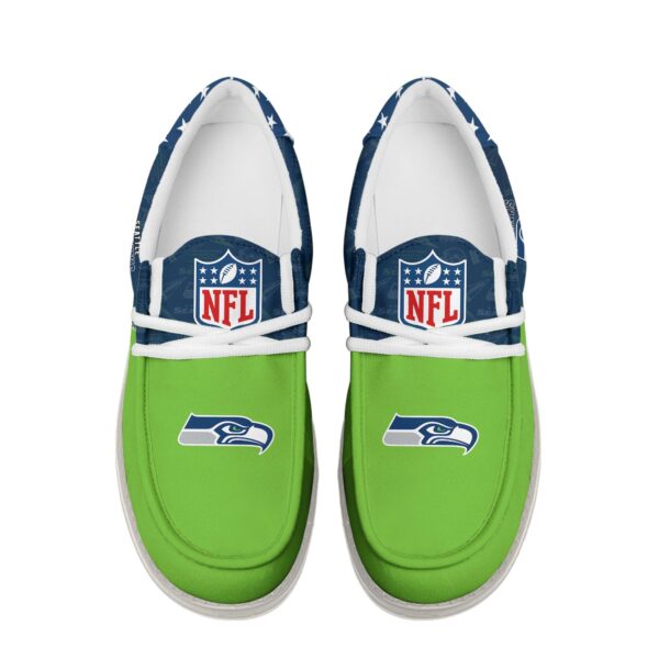 Tubopro Seattle Seahawks Personalized Hey Dude Shoes For Men And Women - Image 4