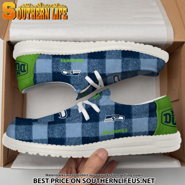 Tubopro Seattle Seahawks Personalized Hey Dude Shoes For Men And Women - Image 4