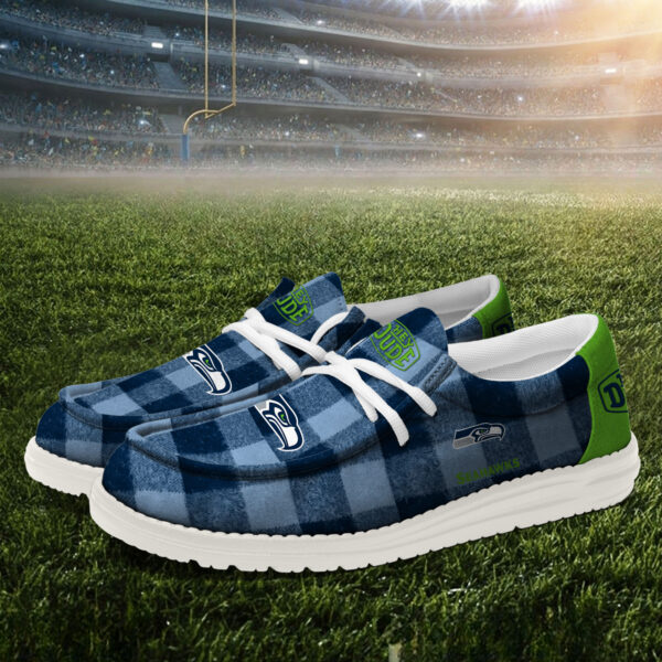 Tubopro Seattle Seahawks Personalized Hey Dude Shoes For Men And Women - Image 3