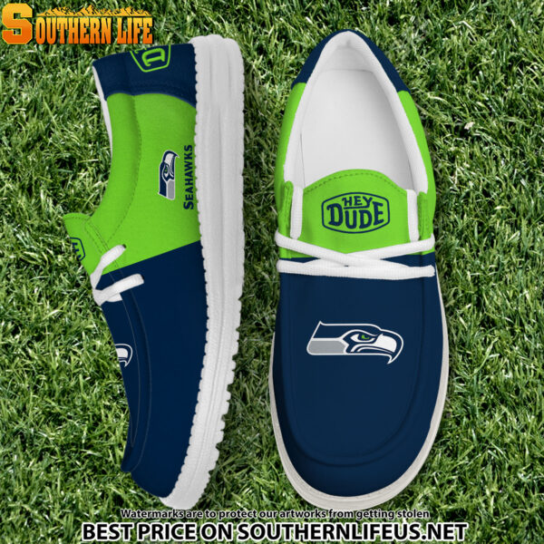 Tubopro Seattle Seahawks Personalized Hey Dude Shoes For Men And Women