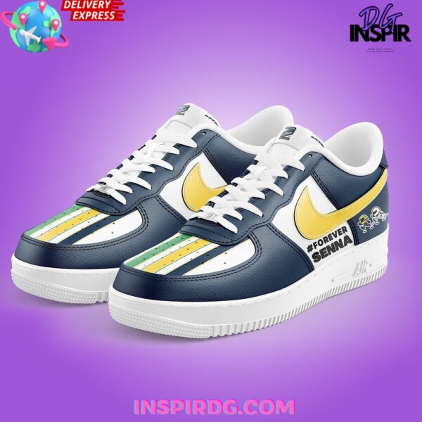 Tubopro Senna Monaco Air Low-Top Sneakers Shoes For Men And Women - Image 2