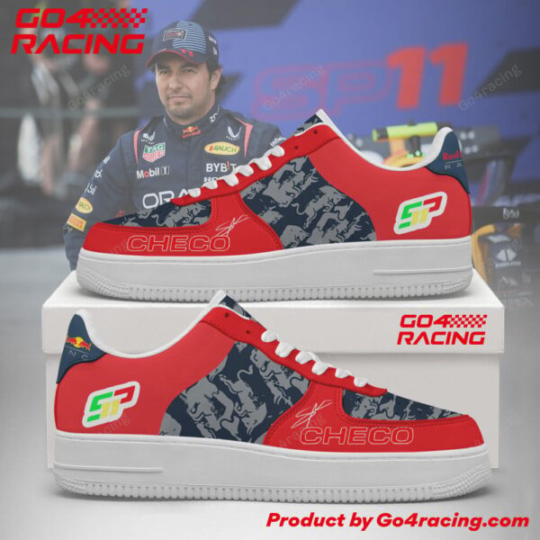 Tubopro Sergio Perez  Red Bull Air Low-Top Sneakers Shoes For Men And Women